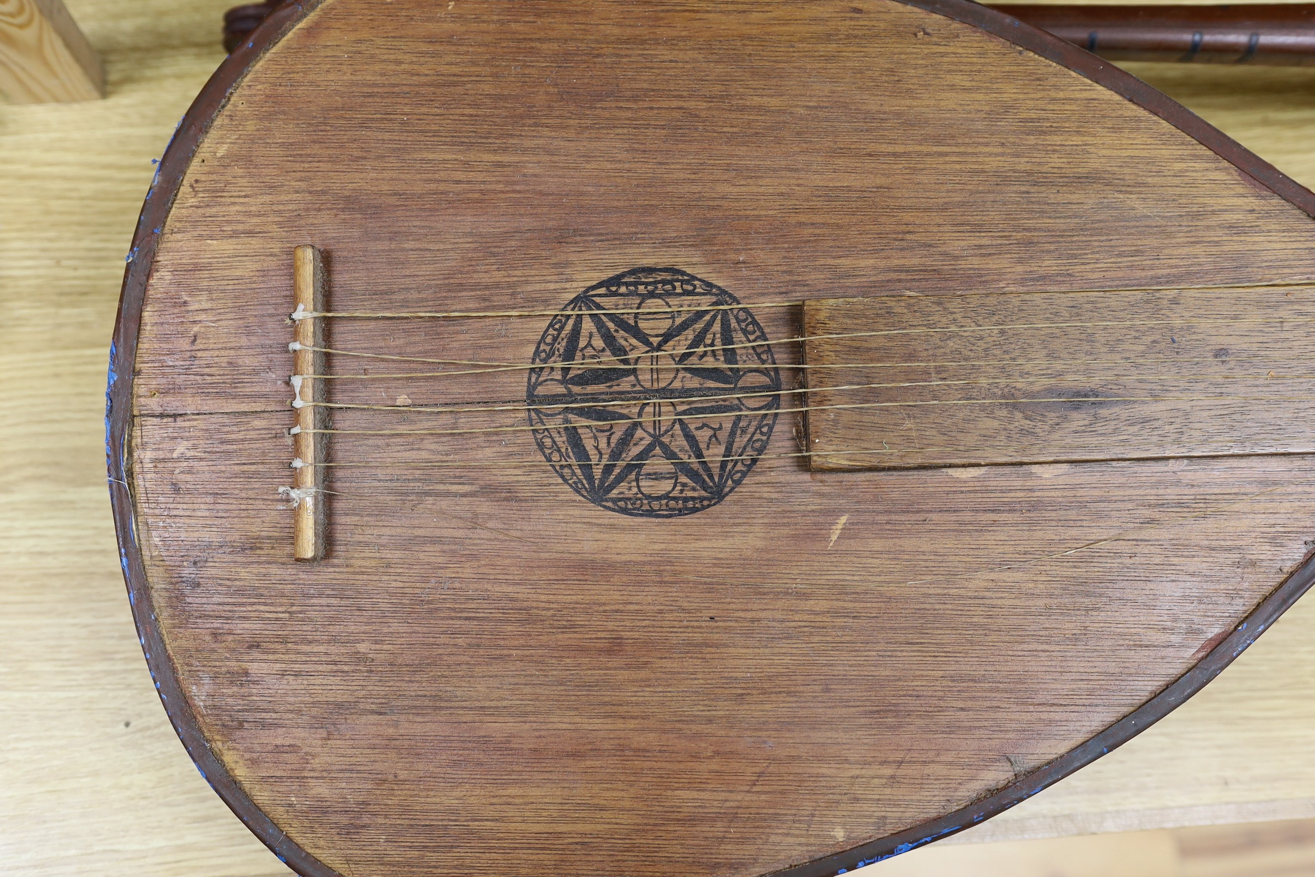 Three various stringed instruments - attention needed